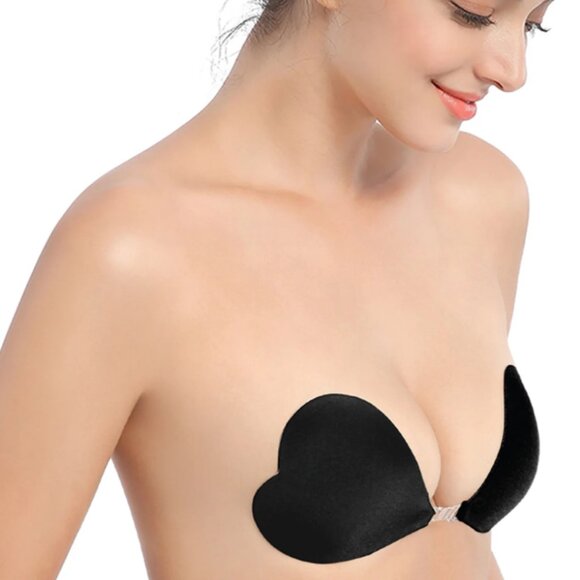 HEART SHAPED CLEAVAGE BRA - Picture 1 of 5